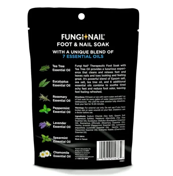 Fungi-Nail Foot & Nail Bath with Botanical Oils - Hydrate & Calm Aching Toes