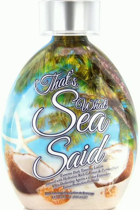 Sea Said Bronzing Cream Accelerator – Safe for Tattoos