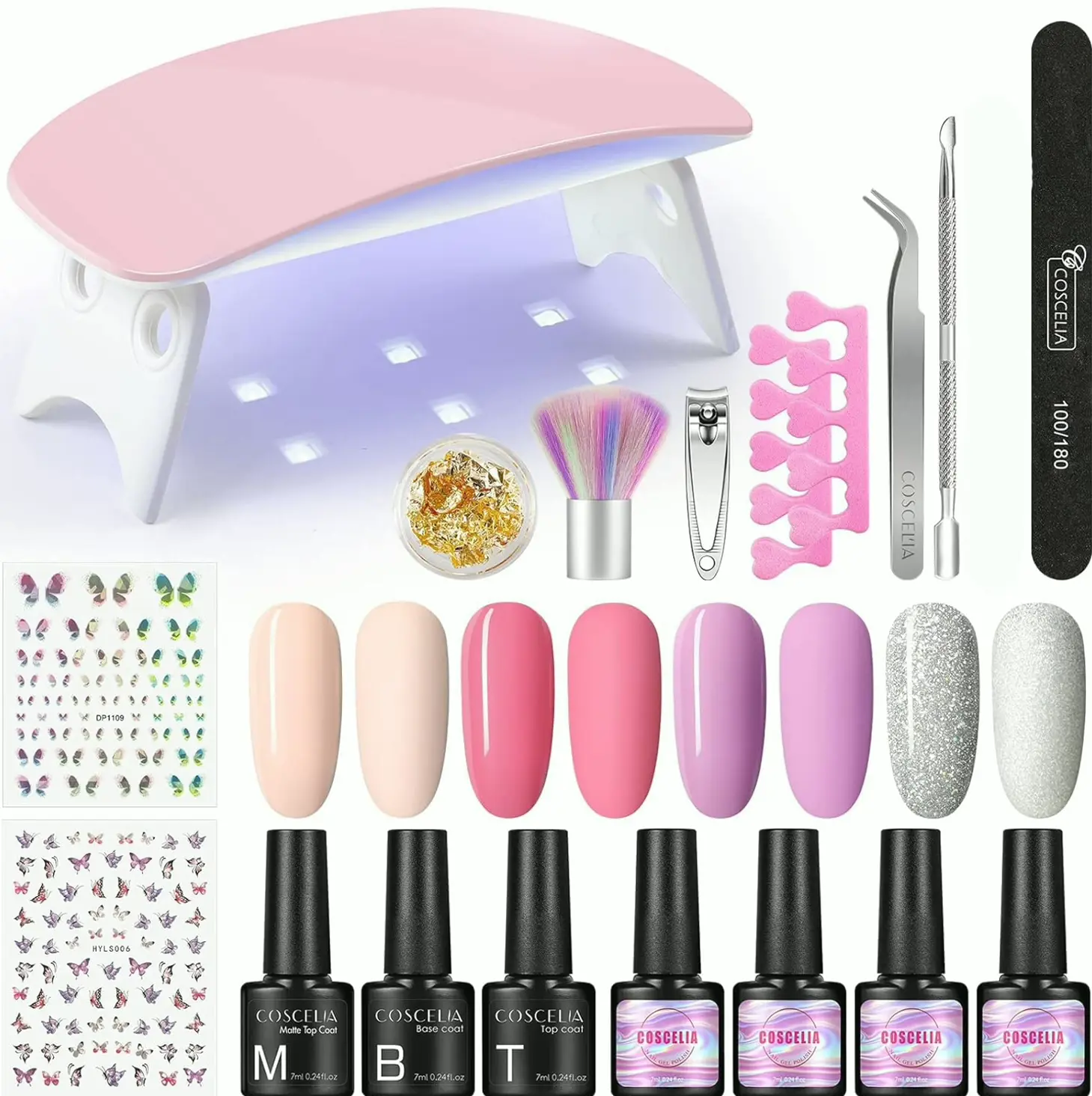 Nail Gel Pack with U V Light