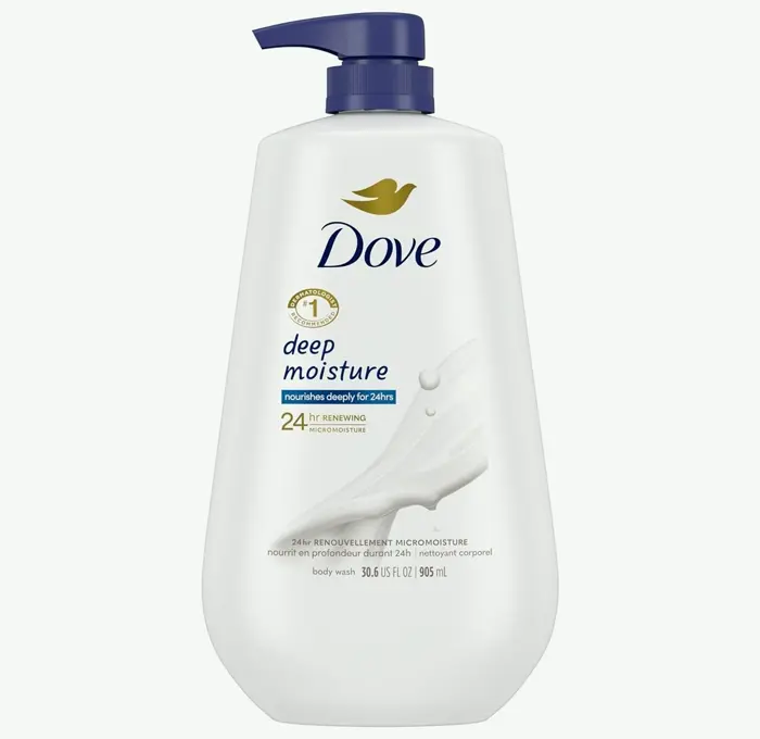 Dove's Deep Moisture Body Wash with Dispenser - 30.6 oz