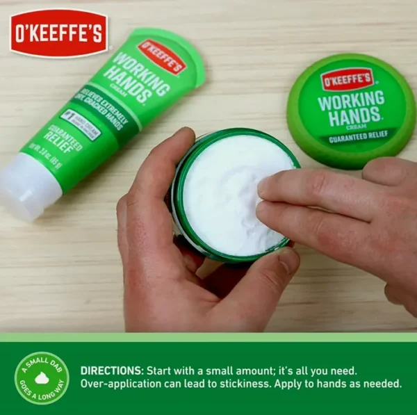 O'Keeffe's Brand Repair Cream for Cracked Skin, Large Jar Value Set