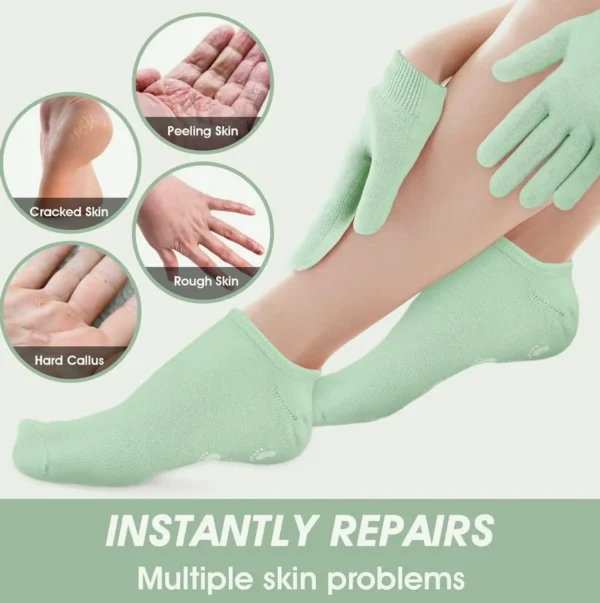 Aster Moisturizing Hand Covers and Footwear Kit