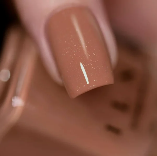 Neutral Nude Holo Polish, Chip Resistant, Vegan, 12ml