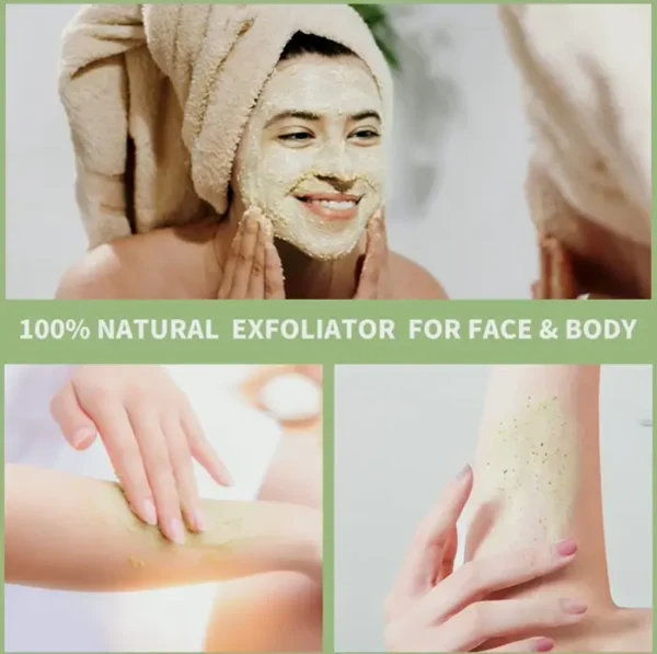 Face Exfoliator with Aloe Vera for Brightening