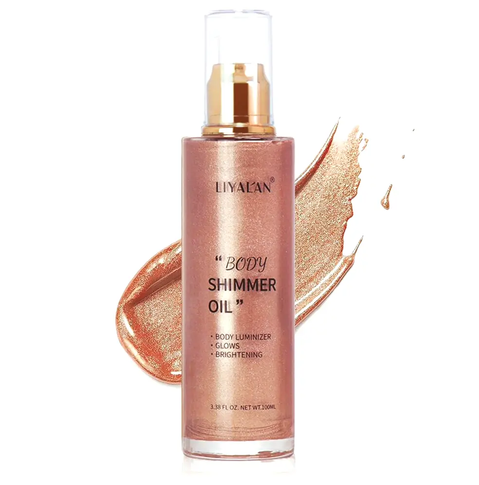 Shimmer Body Oil Skin Highlighter Makeup Glow