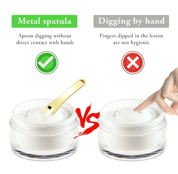 Small Aluminum Makeup Spatula for Skin Care