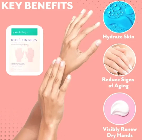 Rejuvenating Strawberry Hand Treatment by Patchology