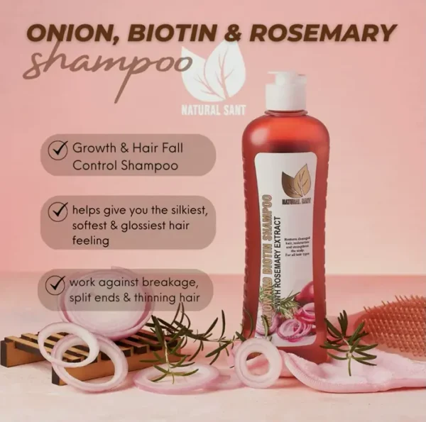 Herbal Vitamin-Infused Rosemary Shampoo & Care Set for Stronger Locks