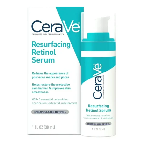 CeraVe Skin Serum for Post-Acne Marks and Texture | Pore Refining and Illuminating | No Fragrance