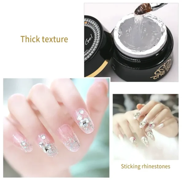 Rhinestone Glue Gel for Nail Decoration