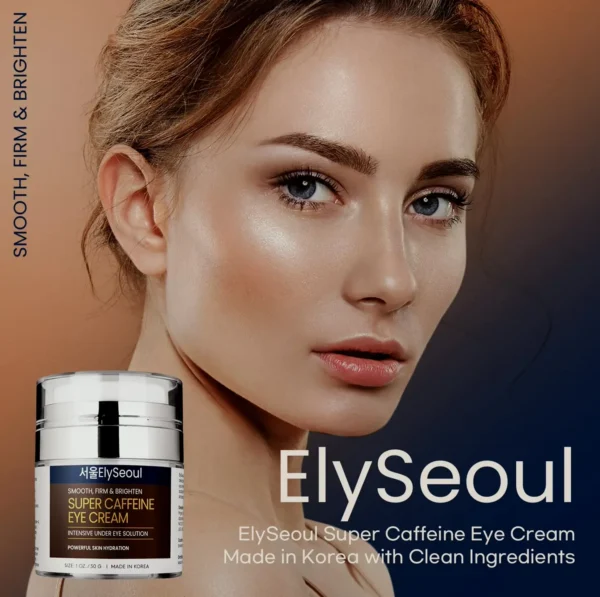 Premium Caffeine Eye Cream: Anti-Wrinkle Treatment, Revitalizes Under Eyes