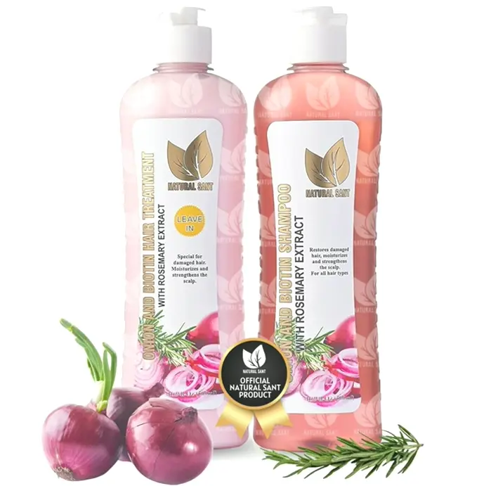 Herbal Vitamin-Infused Rosemary Shampoo & Care Set for Stronger Locks