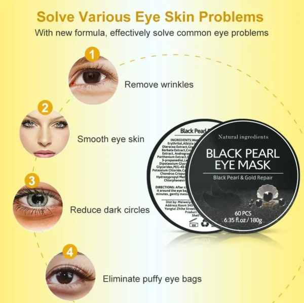 Eye Mask, Swollen Eye Bags, Youthful, 60PCS