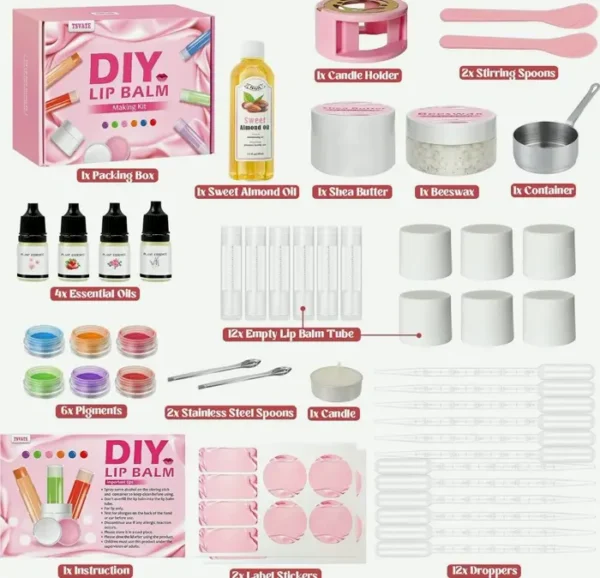 Create Your Own Lip Care Set - Multi-Scent, Colorful