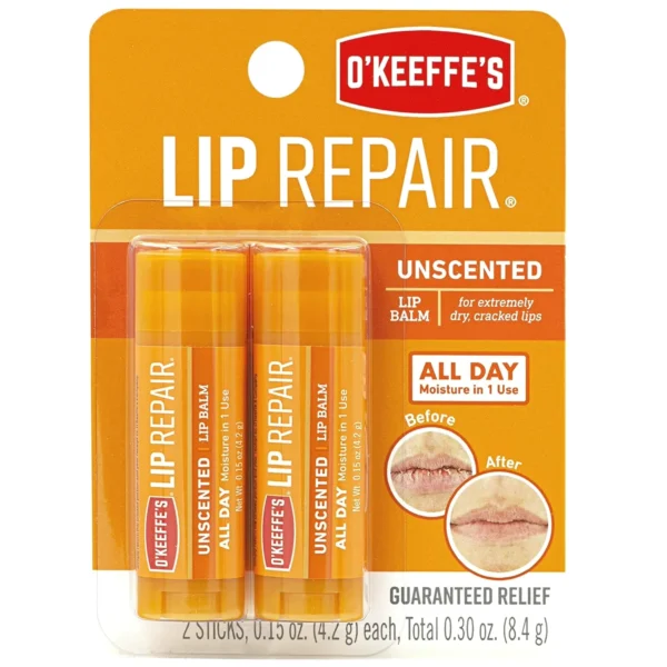 O'Keefes Unscented Lips Repair Balm