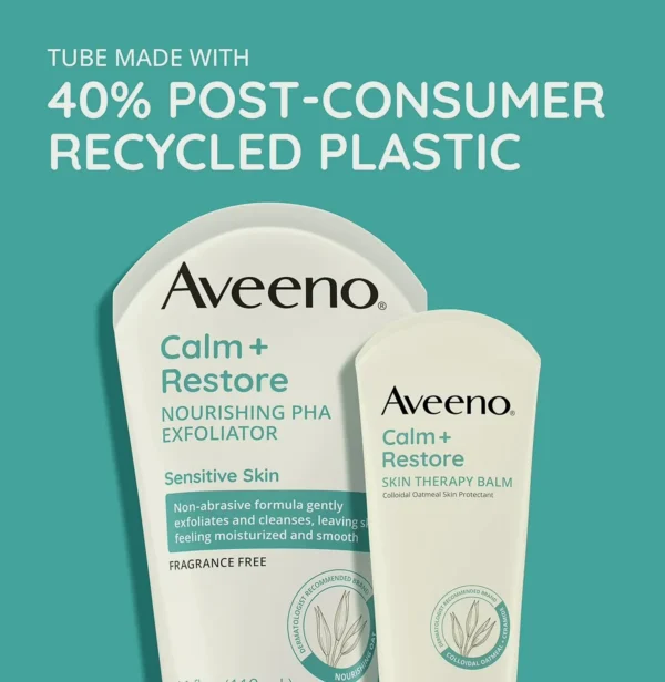 Aveeno Calm + Restore Nourishing Facial Scrub, 4 fl. Oz