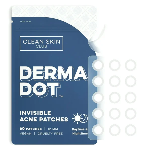 Invisible Plant-Based Pimple Patches, Pack of 60