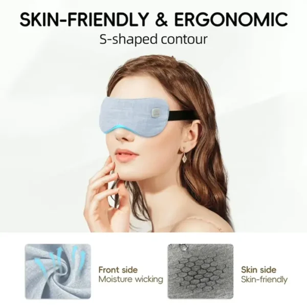 Advanced Heated Eye Cover – Wireless Warm Compress for Dry Eyes