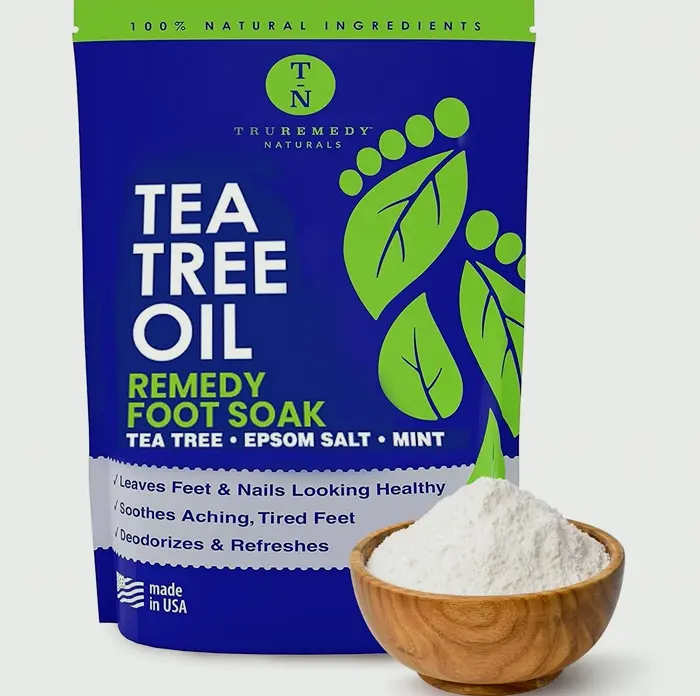 Tea Soak with Sea Salt, Mint, 14 oz