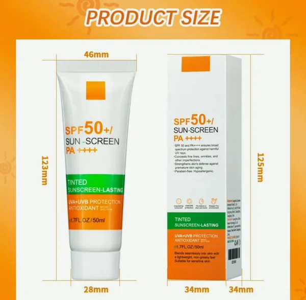 Moisturizing Mineral Sunblock SPF 50 for Body (1 PCS)