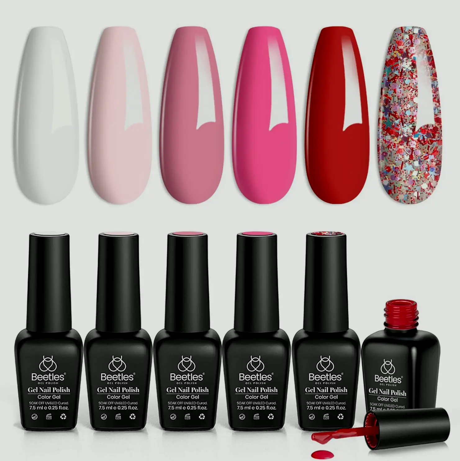 Gel Set with Shades Soak Off Manicure Collection